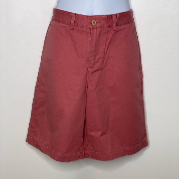 Vineyard Vines boys club shorts Sz 18 nwt rhubarb red - Picture 1 of 3